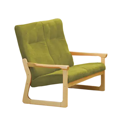 BE - 2 dvojkřeslo, koženka ROXA 23.72 - koženka olivová